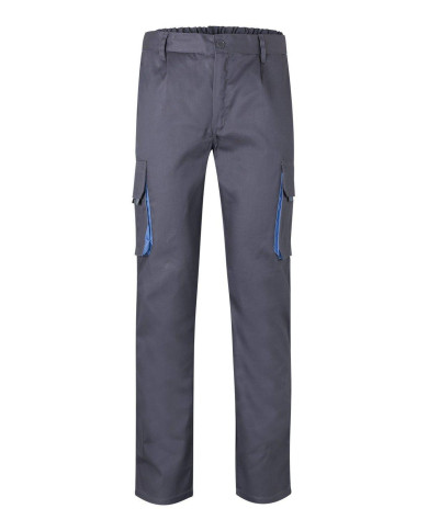 Pantalón bicolor multibolsillos VELILLA