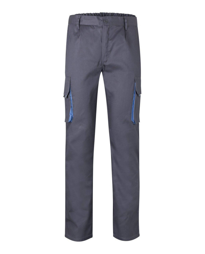 Pantalón bicolor multibolsillos VELILLA