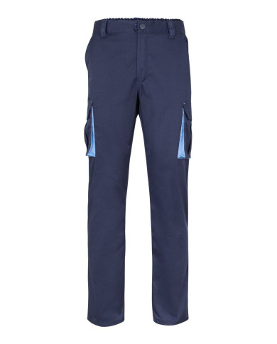 Pantalón bicolor multibolsillos VELILLA