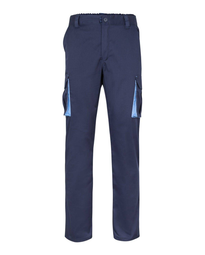 Pantalón bicolor multibolsillos VELILLA