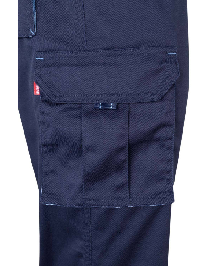 Pantalón bicolor multibolsillos VELILLA