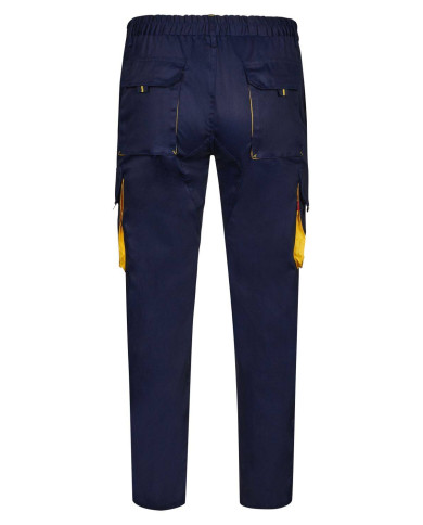 Pantalón bicolor multibolsillos VELILLA