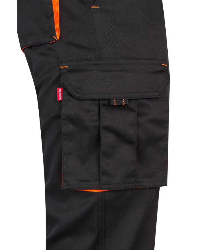 Pantalón stretch bicolor multibolsillos VELILLA