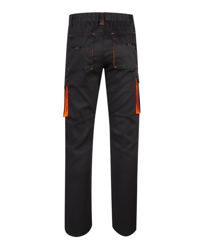 Pantalón stretch bicolor multibolsillos VELILLA