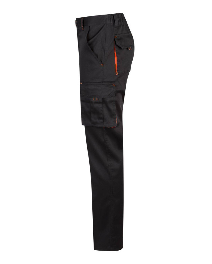Pantalón stretch bicolor multibolsillos VELILLA