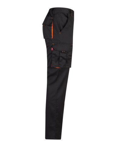 Pantalón stretch bicolor multibolsillos VELILLA