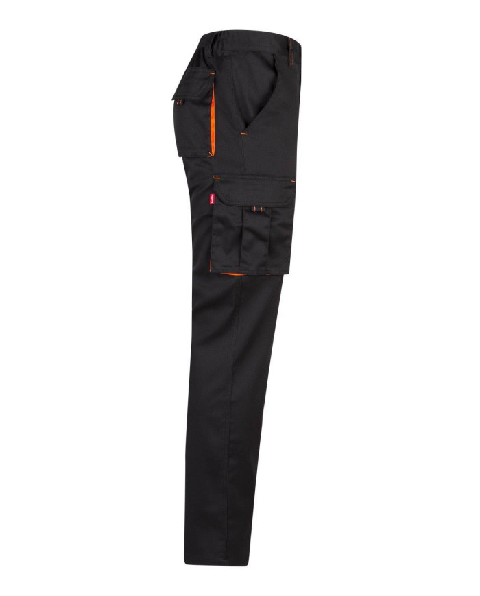 Pantalón stretch bicolor multibolsillos VELILLA