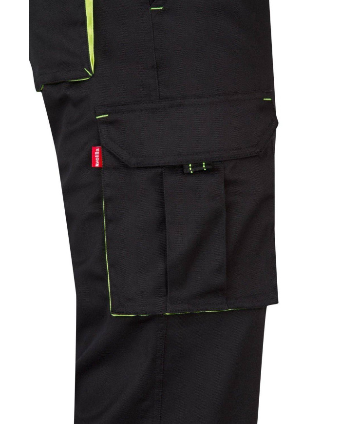 Pantalón stretch bicolor multibolsillos VELILLA