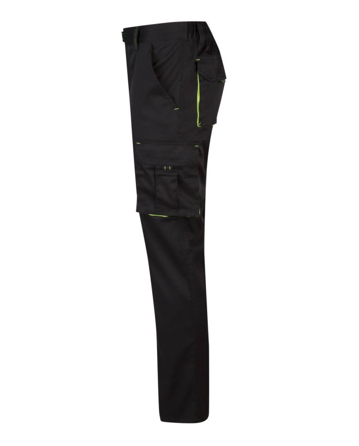 Pantalón stretch bicolor multibolsillos VELILLA