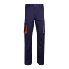 Pantalón stretch bicolor multibolsillos VELILLA