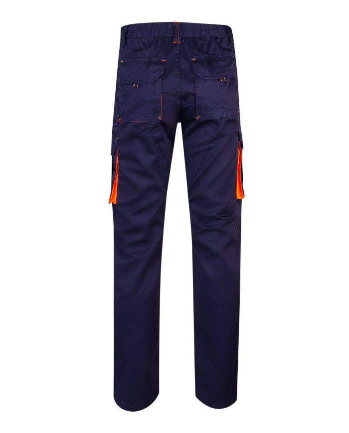 Pantalón stretch bicolor multibolsillos VELILLA