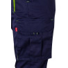 Pantalón stretch bicolor multibolsillos VELILLA