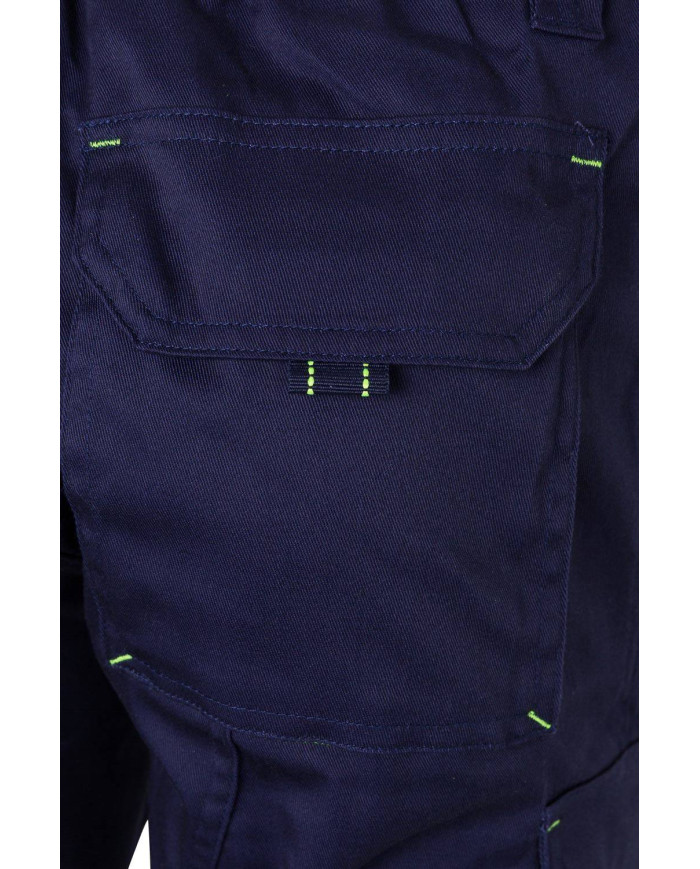 Pantalón stretch bicolor multibolsillos VELILLA