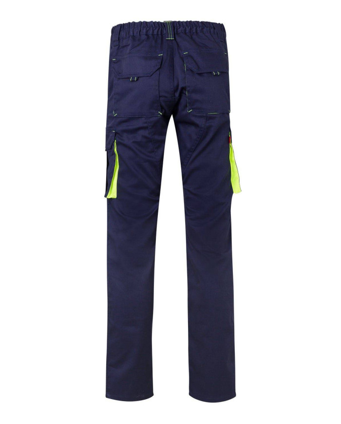 Pantalón stretch bicolor multibolsillos VELILLA