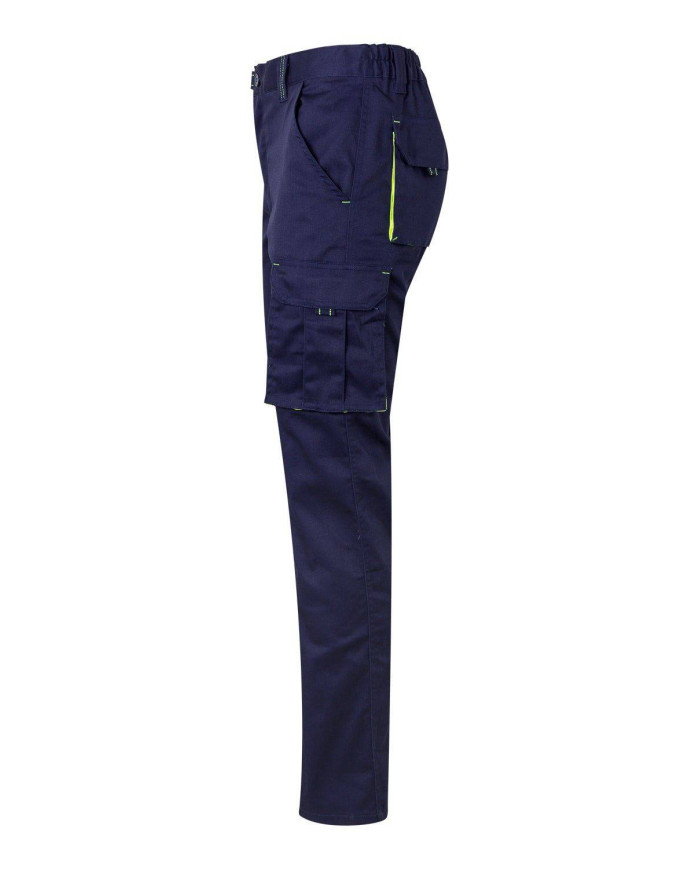 Pantalón stretch bicolor multibolsillos VELILLA