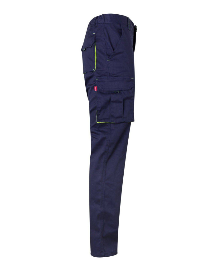 Pantalón stretch bicolor multibolsillos VELILLA