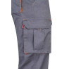 Pantalón stretch bicolor multibolsillos VELILLA