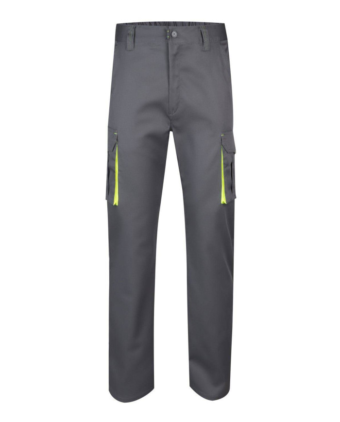 Pantalón stretch bicolor multibolsillos VELILLA