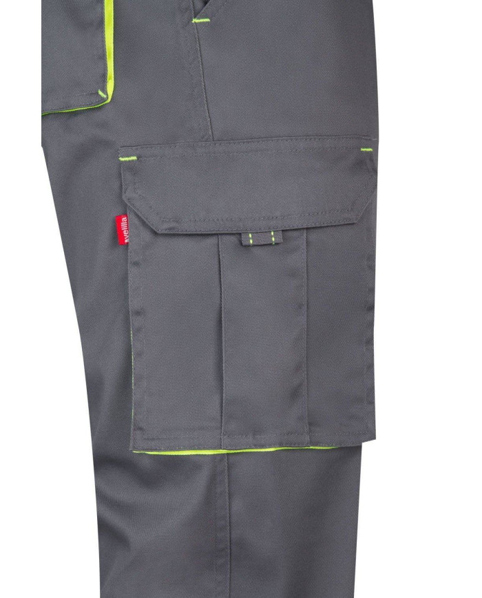 Pantalón stretch bicolor multibolsillos VELILLA