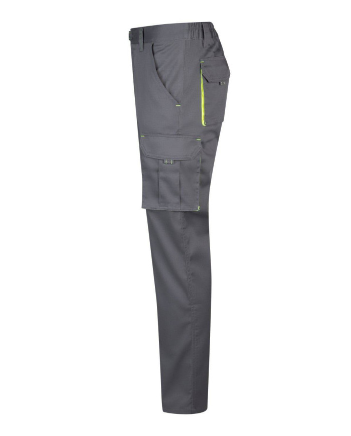 Pantalón stretch bicolor multibolsillos VELILLA
