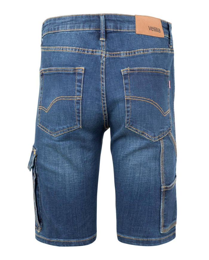 Bermudas denim stretch multibolsillos VELILLA
