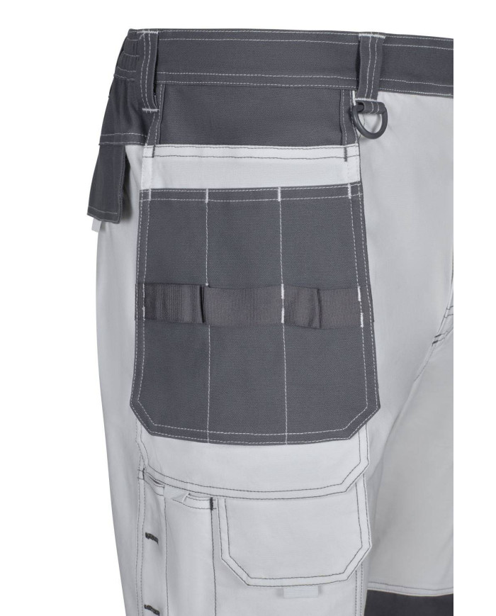 Pantalón canvas stretch bicolor con bolsillos flotantes VELILLA