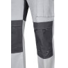 Pantalón canvas stretch bicolor con bolsillos flotantes VELILLA