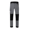 Pantalón canvas stretch bicolor con bolsillos flotantes VELILLA