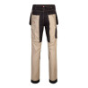 Pantalón canvas stretch bicolor con bolsillos flotantes VELILLA