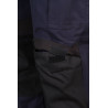 Pantalón canvas stretch bicolor con bolsillos flotantes VELILLA