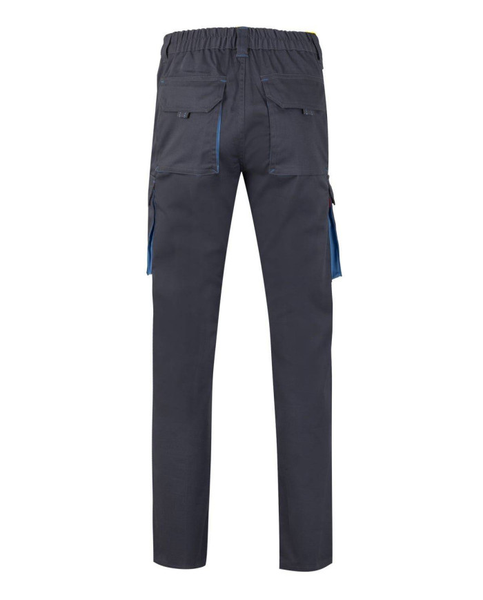 Pantalón stretch bicolor multibolsillos VELILLA