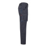 Pantalón stretch bicolor multibolsillos VELILLA
