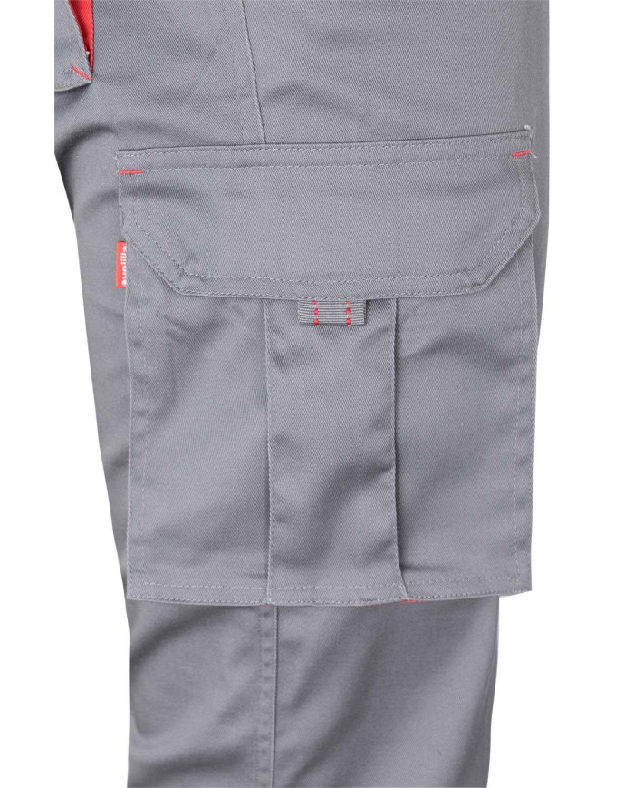 Pantalón stretch bicolor multibolsillos VELILLA