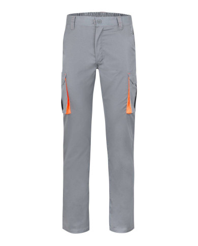 Pantalón stretch bicolor multibolsillos VELILLA