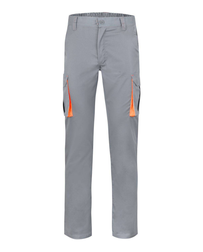 Pantalón stretch bicolor multibolsillos VELILLA