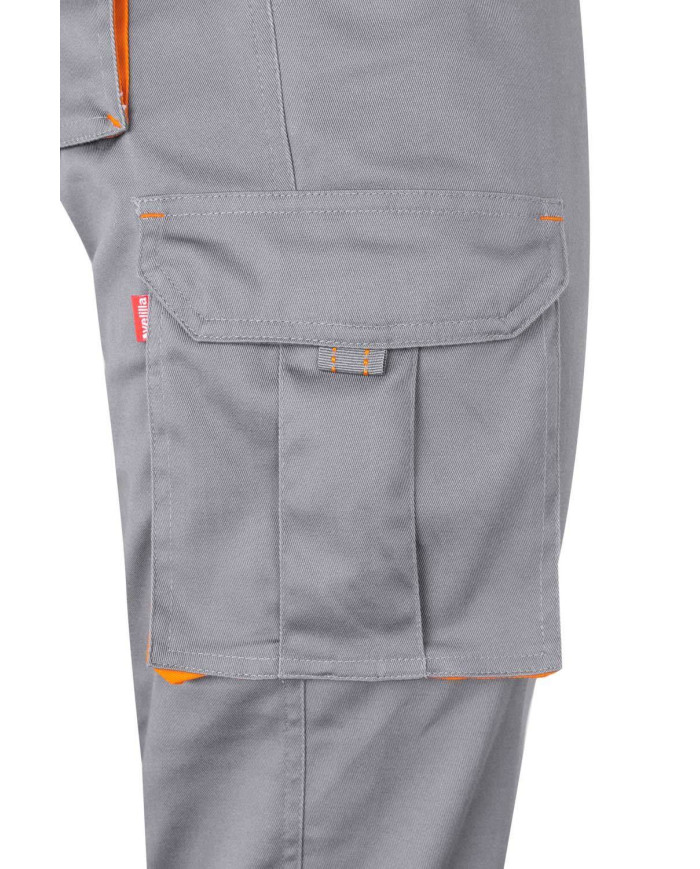 Pantalón stretch bicolor multibolsillos VELILLA