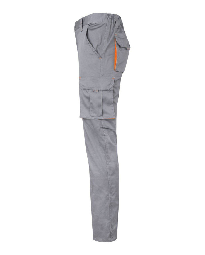 Pantalón stretch bicolor multibolsillos VELILLA