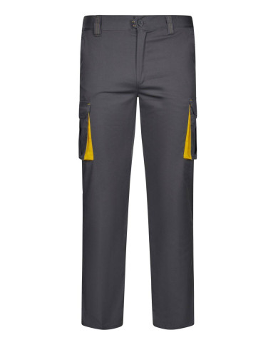 Pantalón stretch bicolor multibolsillos VELILLA