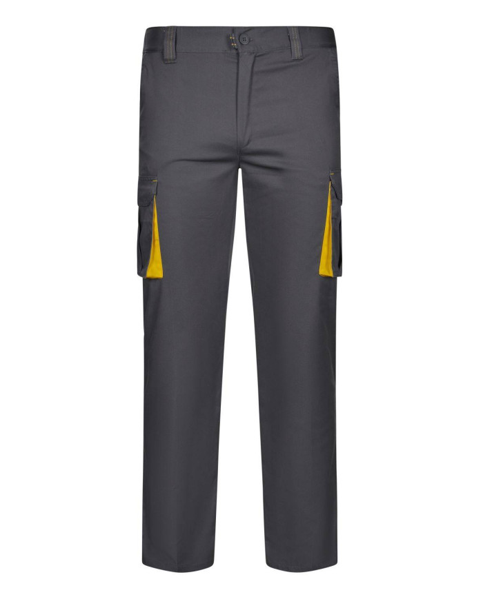 Pantalón stretch bicolor multibolsillos VELILLA