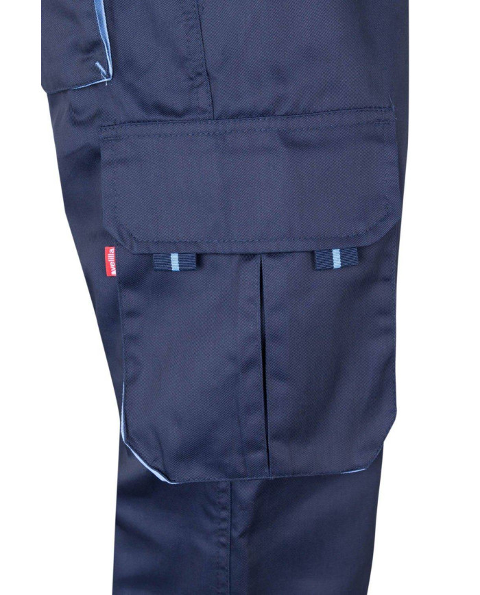 Pantalón stretch bicolor multibolsillos VELILLA