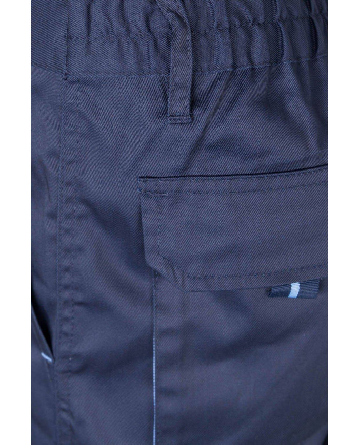 Pantalón stretch bicolor multibolsillos VELILLA