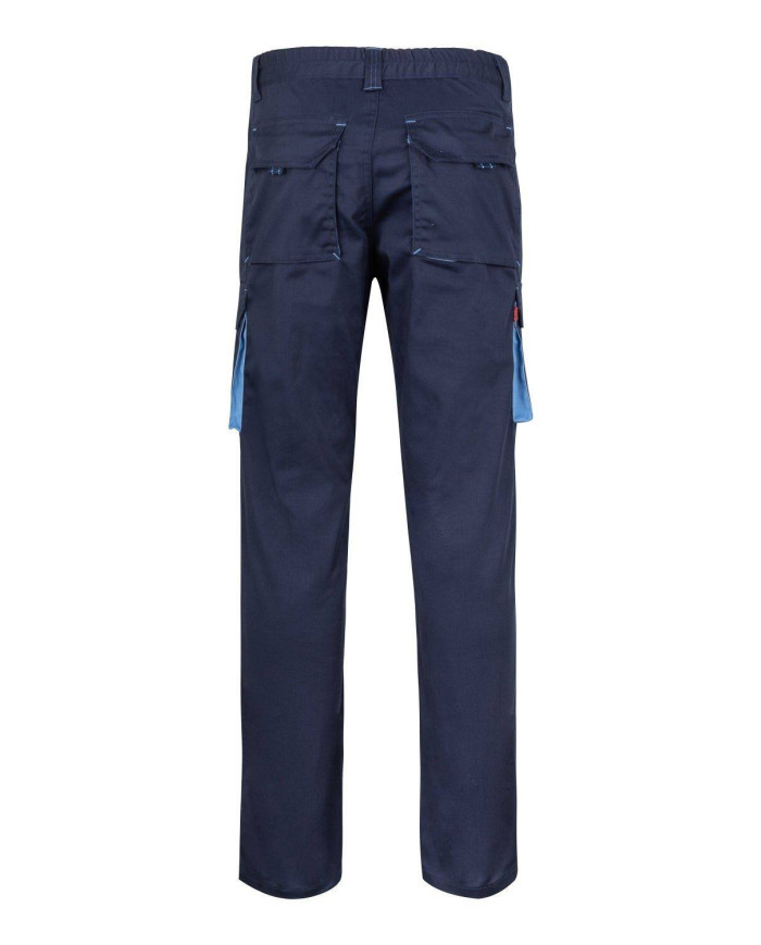 Pantalón stretch bicolor multibolsillos VELILLA