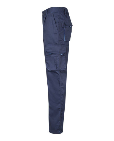 Pantalón stretch bicolor multibolsillos VELILLA