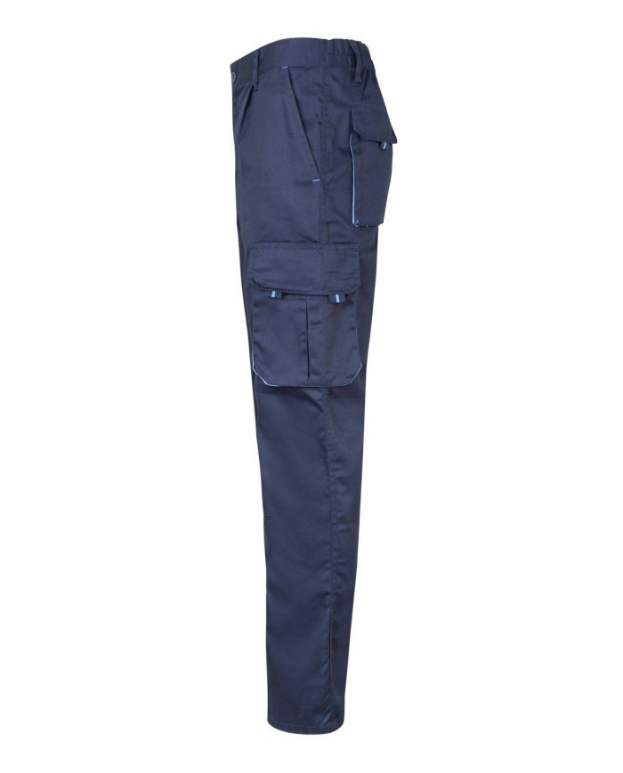Pantalón stretch bicolor multibolsillos VELILLA