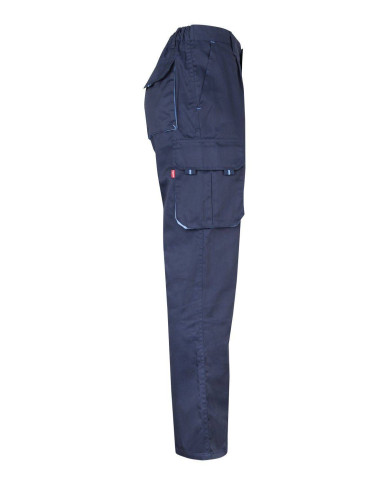 Pantalón stretch bicolor multibolsillos VELILLA