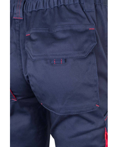 Pantalón stretch bicolor multibolsillos VELILLA