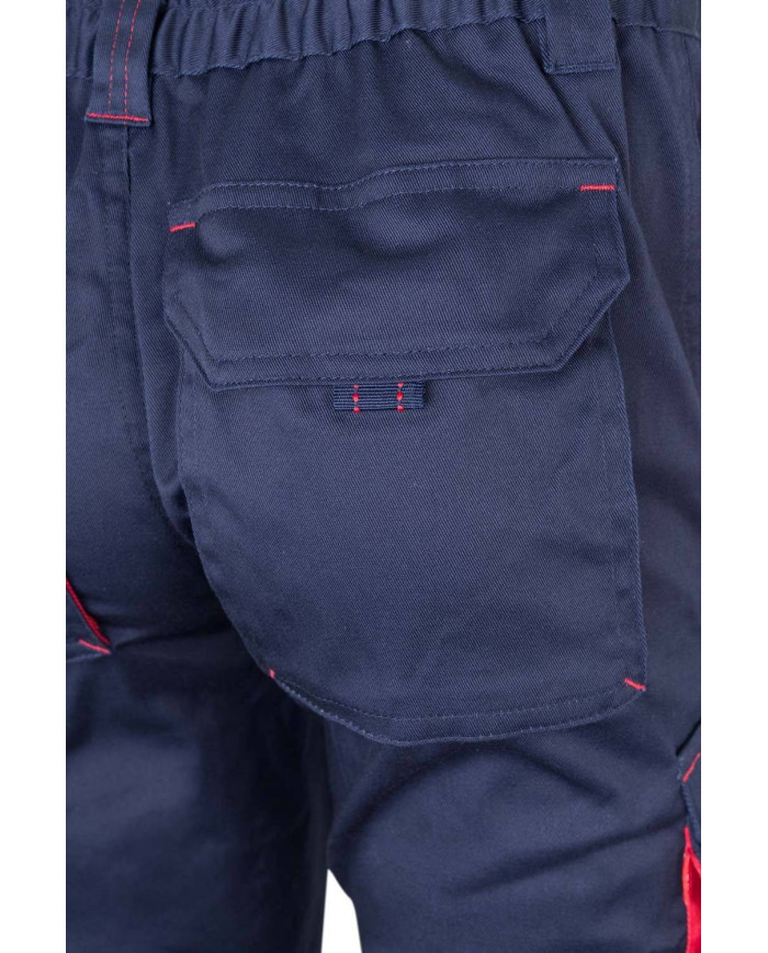Pantalón stretch bicolor multibolsillos VELILLA