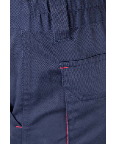 Pantalón stretch bicolor multibolsillos VELILLA