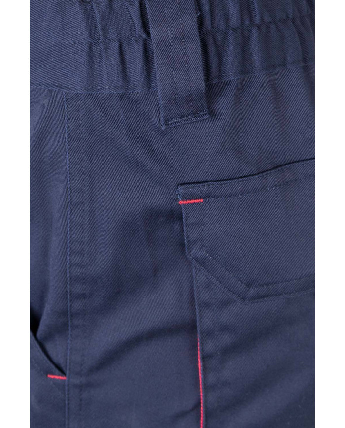 Pantalón stretch bicolor multibolsillos VELILLA