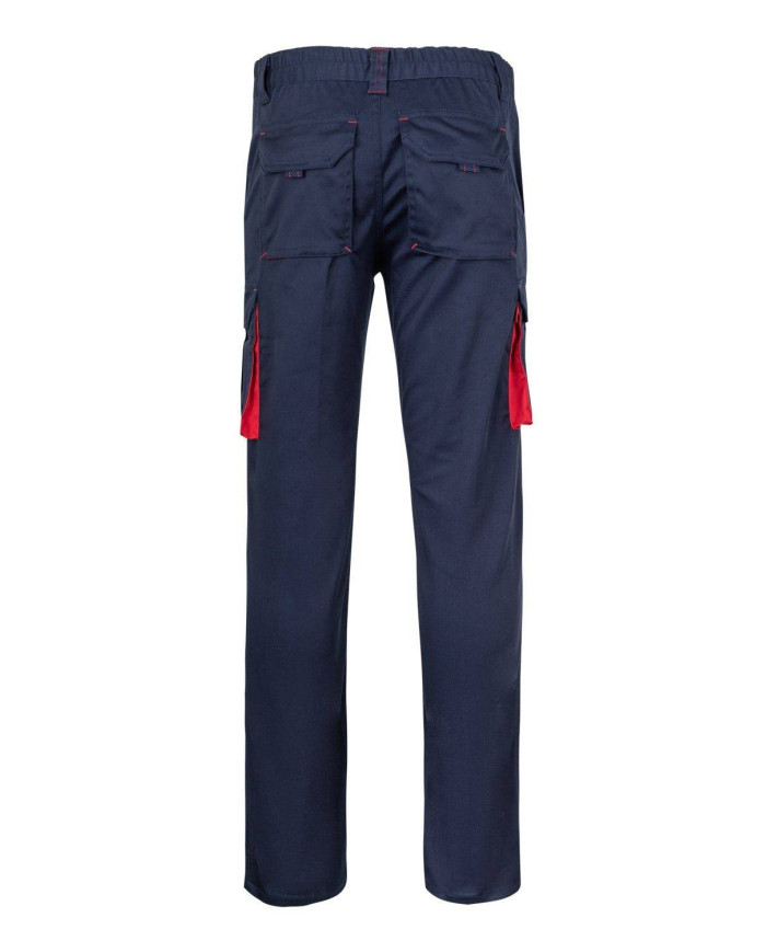 Pantalón stretch bicolor multibolsillos VELILLA